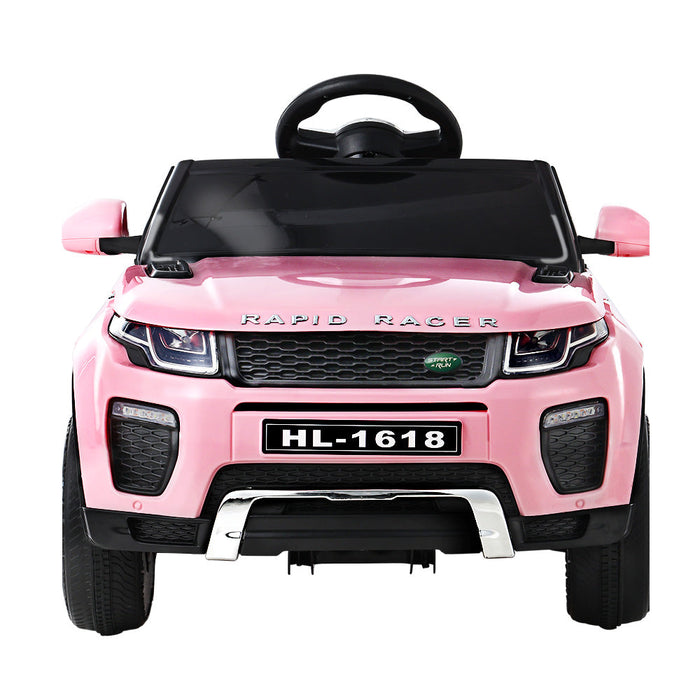 Range Rover Evoque Inspired Kids Ride On Car with Remote Control | Soft Pink
