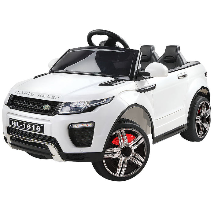 Range Rover Evoque Inspired Kids Ride On Car with Remote Control | White
