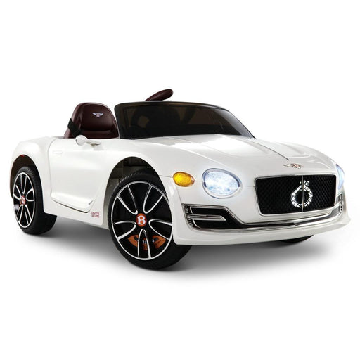 Bentley EXP Licensed Kids Ride On Car with Remote Control | White (Limited Edition)