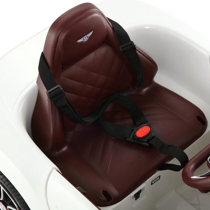 Bentley EXP Licensed Kids Ride On Car with Remote Control | White (Limited Edition)