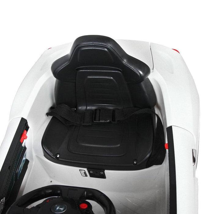 Ferrari F12 Inspired Kids Ride On Car with Remote Control | Ice White