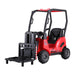 Kids Forklift Ride On Car with Working Mast Lift & Remote Control | True Red