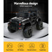Jeep Inspired Kids Ride On Car with Remote Control | Stealth Black