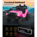 Jeep Inspired Kids Ride On Car with Remote Control | Pink Panther
