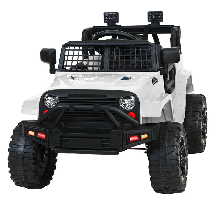 Jeep Inspired Kids Ride On Car with Remote Control | Snow White