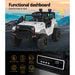Jeep Inspired Kids Ride On Car with Remote Control | Snow White