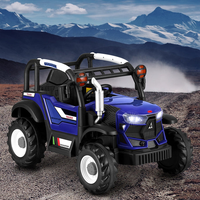 Super Buggy Inspired Kids Ride On Car with Remote Control | Glacier Blue & Black