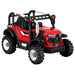 Super Buggy Inspired Kids Ride On Car with Remote Control | Desert Red & Black