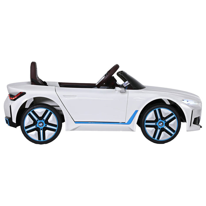 Officially Licensed BMW I4 Kids Ride On sports car with Remote Control | Alpine White