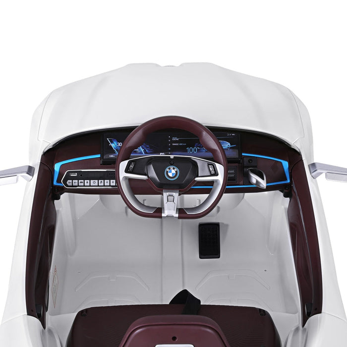 Officially Licensed BMW I4 Kids Ride On sports car with Remote Control | Alpine White