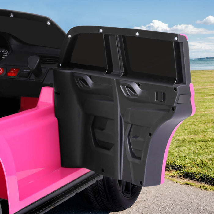 GM Chevrolet Tahoe Suburban Officially Licensed Off Road Kids Ride On Car with Remote Control | Caddy Pink