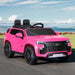 GM Chevrolet Tahoe Suburban Officially Licensed Off Road Kids Ride On Car with Remote Control | Caddy Pink