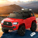 Toyota Tacoma Officially Licensed Off Road Kids Ride On Car with Remote Control | Red