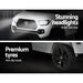Toyota Tacoma Officially Licensed Off Road Kids Ride On Car with Remote Control | White