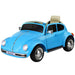 Volkswagon VW Beetle Officially Licensed Kids Ride On Car with Remote Control | Ocean Blue