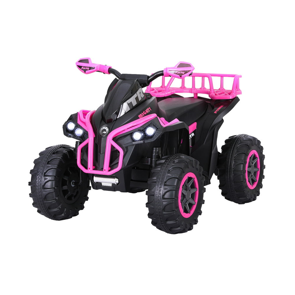 Kids ATV Ride On Quad Bike | Ultra Pink & Black — PedalKartsAU