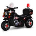 Police Inspired Kids Ride On Motorcycle | Black (Limited Edition)