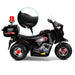 Police Inspired Kids Ride On Motorcycle | Black (Limited Edition)