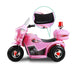 Police Inspired Kids Ride On Motorcycle | Pink