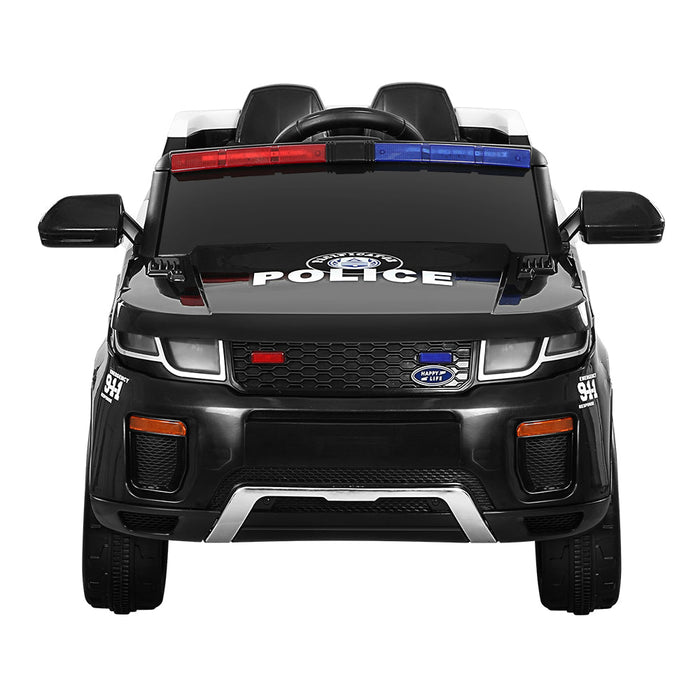 Range Rover 911 Police Inspired Kids Ride On Car with Remote Control | Black