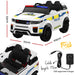 Range Rover Europol Police Inspired Kids Ride On Car with Remote Control | White