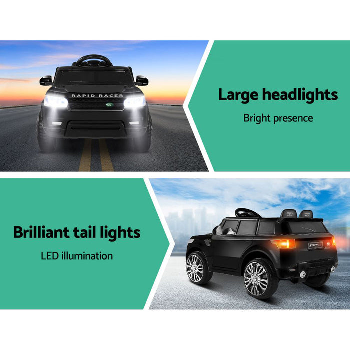 Range Rover Inspired Kids Ride On Car with Remote Control |  Black