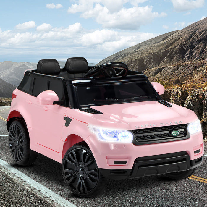 Range Rover Inspired Kids Ride On Car with Remote Control |  Soft Pink (Limited Edition)