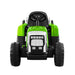 Tractor with Detachable Trailer Kids Ride On Electric Car | Grass Green