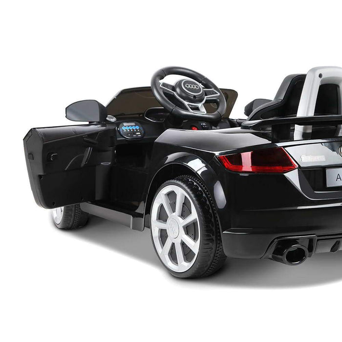 Audi TT RS Licensed Kids Ride On Car with Remote Control | Black