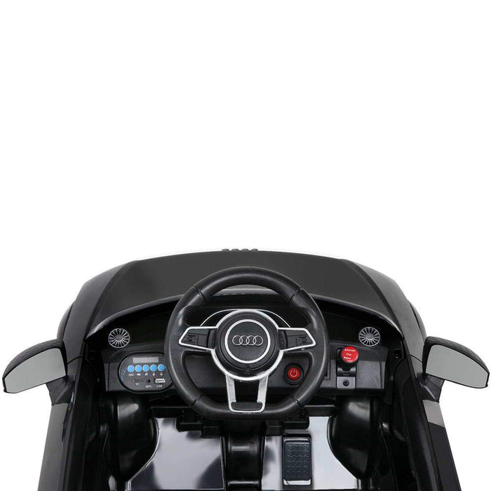 Audi TT RS Licensed Kids Ride On Car with Remote Control | Black