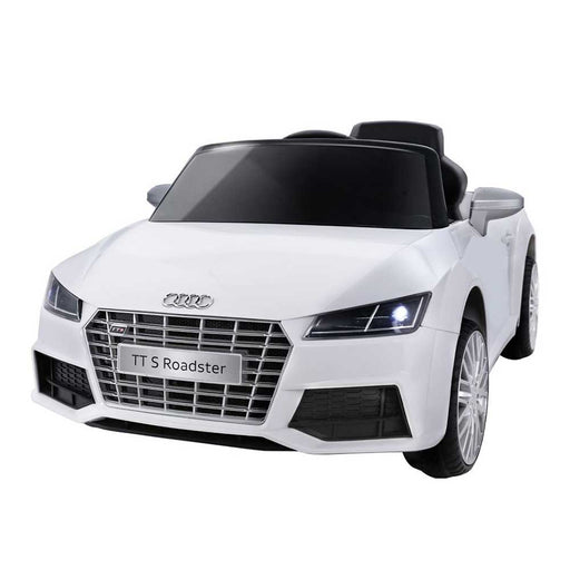 Audi TT RS Roadster Licensed Kids Ride On Car | Black