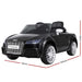 Audi TT RS Roadster Licensed Kids Ride On Car | Black
