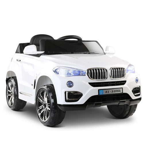 BMW X5 Inspired Kids Ride On SUV with Remote Control | White