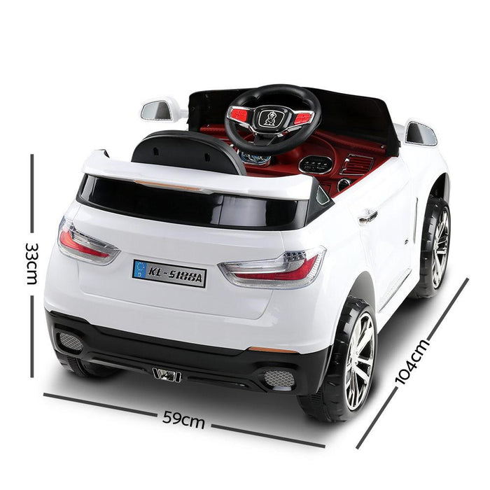 BMW X5 Inspired Kids Ride On SUV with Remote Control | White