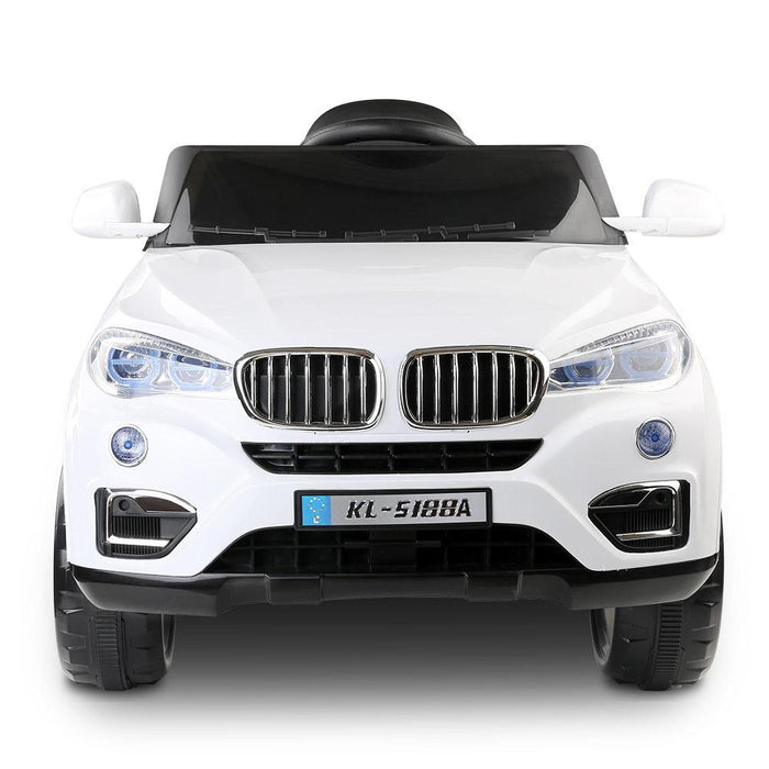 BMW X5 Inspired Kids Ride On SUV with Remote Control | White