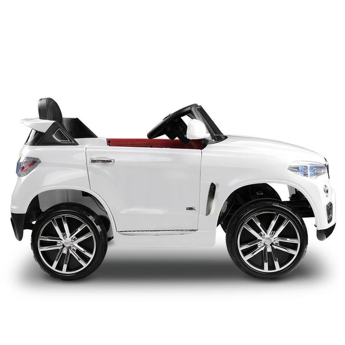 BMW X5 Inspired Kids Ride On SUV with Remote Control | White