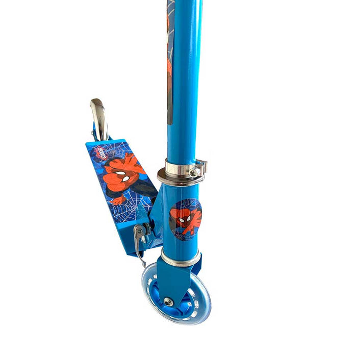 Foldable, Portable & Height Adjustable Kids SPIDERMAN Scooter | Blue