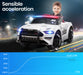 Ford Mustang GT350 Police Inspired Kids Ride On Car White