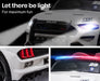 Ford Mustang GT350 Police Inspired Kids Ride On Car White