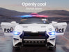 Ford Mustang GT350 Police Inspired Kids Ride On Car White