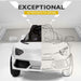 Lamborghini Inspired Kids Ride On Car with Parental Remote Control Frost White