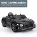 Bentley Inspired Kids Ride On Car with Remote Control | Black