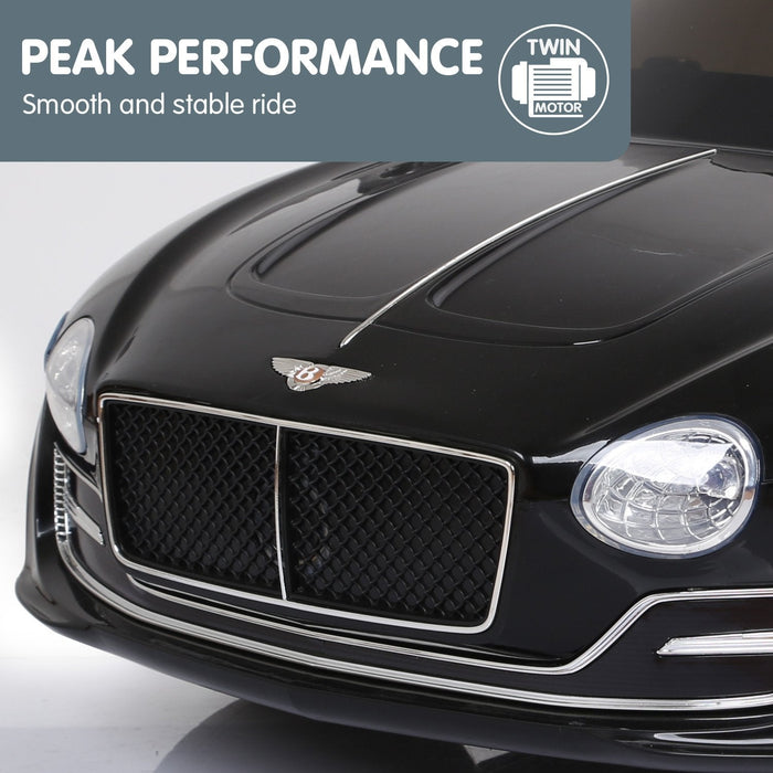 Bentley Inspired Kids Ride On Car with Remote Control | Black