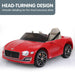 Bentley Inspired Kids Ride On Car with Remote Control | Red