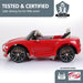 Bentley Inspired Kids Ride On Car with Remote Control | Red