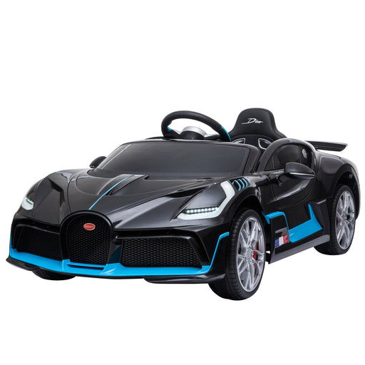 Officially Licensed Bugatti Divo Kids Premium Ride On Car with Remote Control | Ettore Black