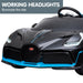 Officially Licensed Bugatti Divo Kids Premium Ride On Car with Remote Control | Ettore Black