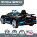 Officially Licensed Bugatti Divo Kids Premium Ride On Car with Remote Control | Ettore Black
