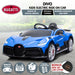Officially Licensed Bugatti Divo Kids Premium Ride On Car with Remote Control | French Racing Blue