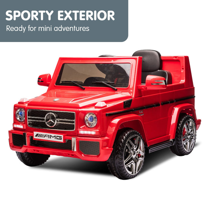 Mercedes Benz G65 AMG Licensed Kids Ride On Car with Remote Control | Red